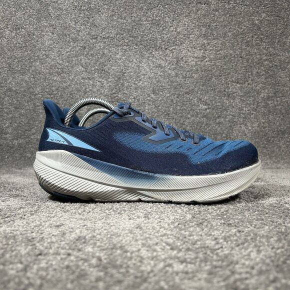 Altra Experience Flow AL0A85NV440 Mens Sz 9.5 Blue Running Shoes Used See Pics - Picture 1 of 16